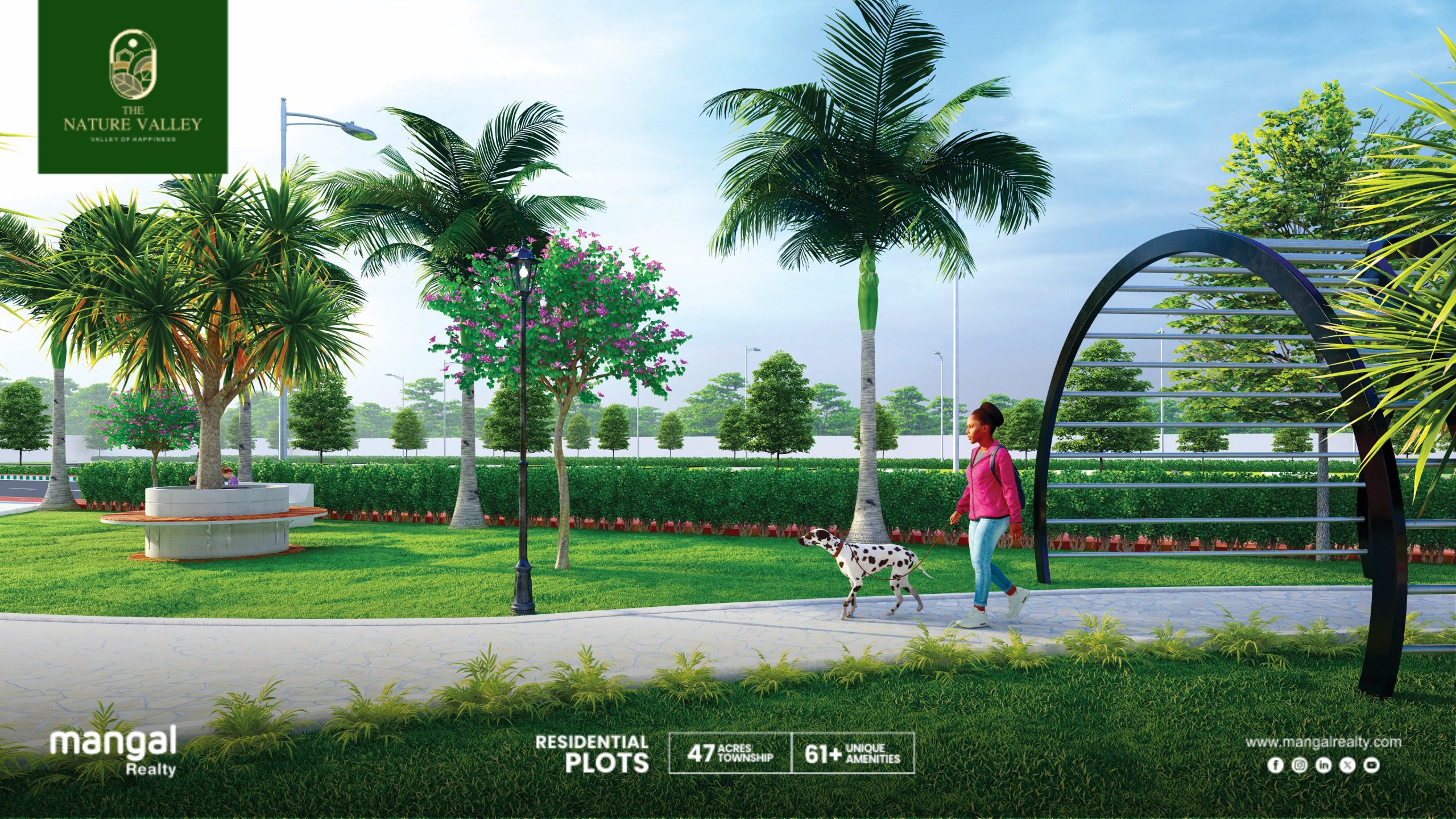Walking path way 2