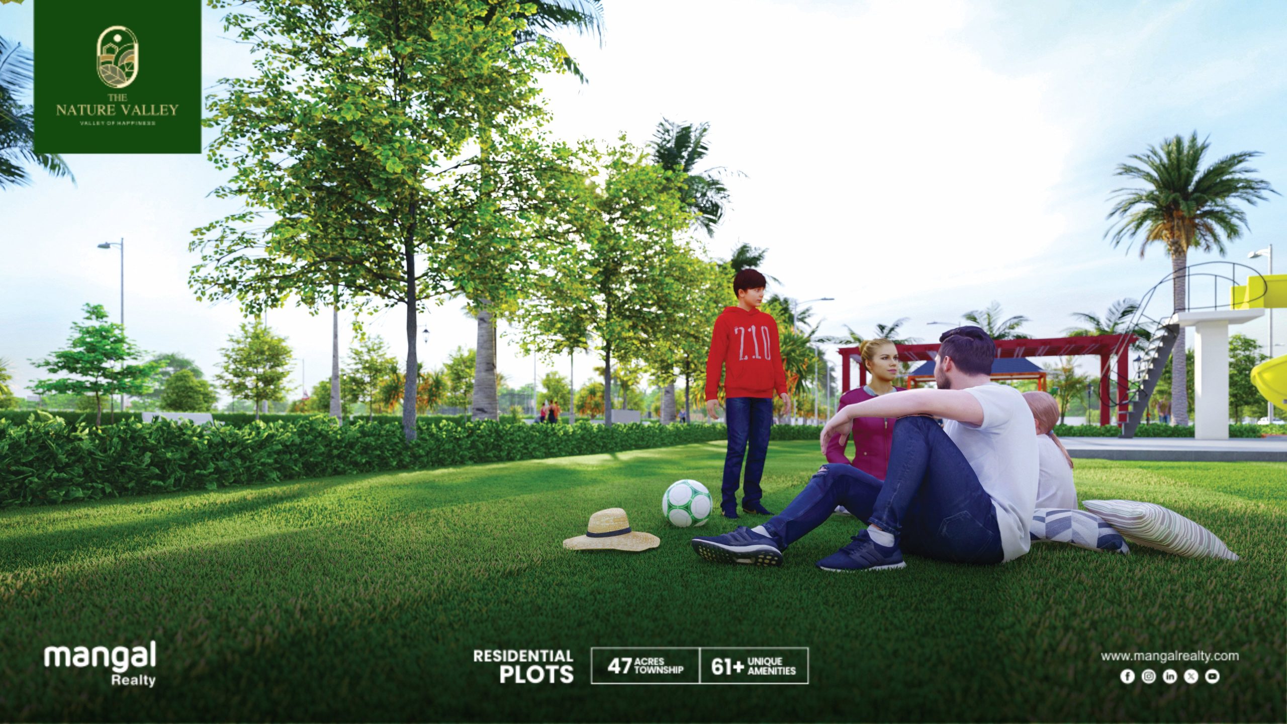 family activity lawn