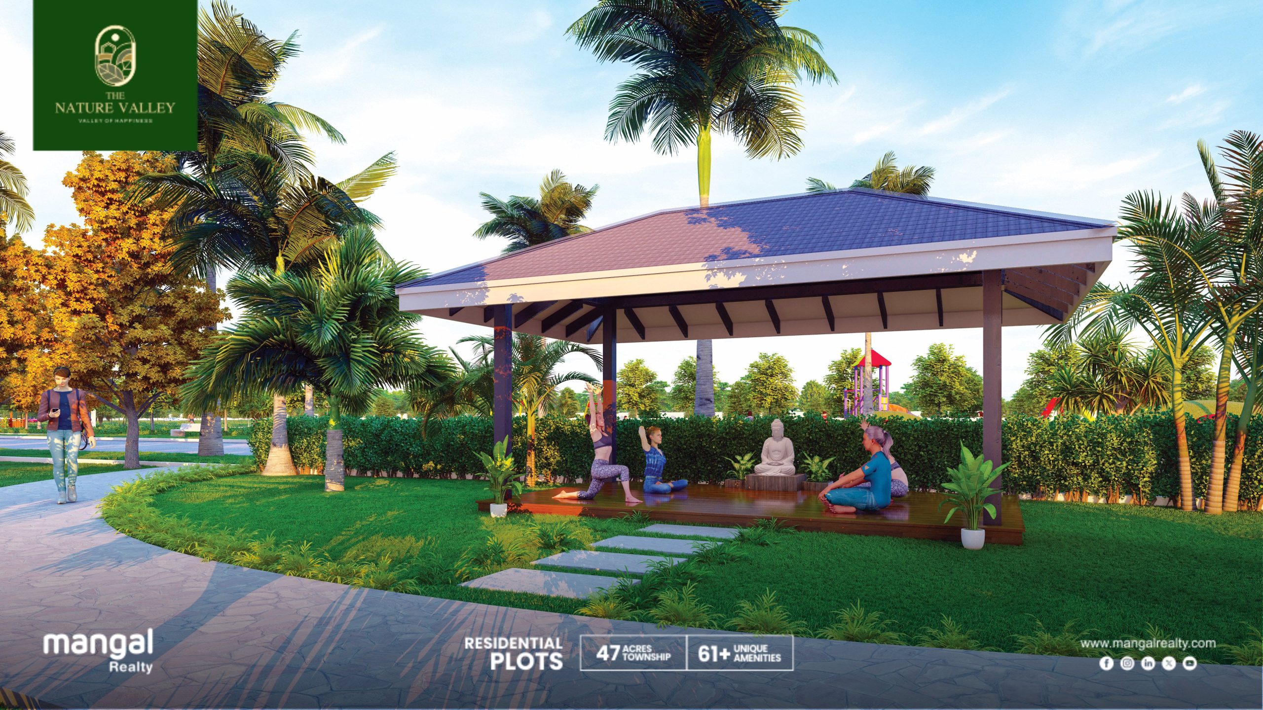 yoga meditation lawn